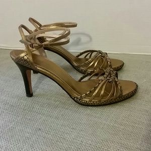 cole haan white heels